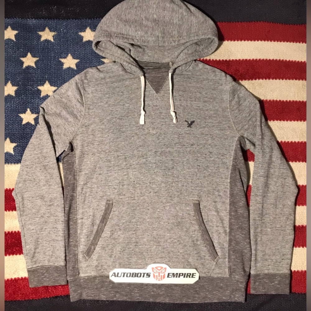 NWOT Vintage Womens American Eagle Heritage Thermal Hoodie Sweatshirt M rlpc rlx